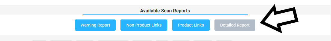 Click teh Detailed Report button to see all the fixes and updates Linkmoney App Made to your Amazon Affilaite Links
