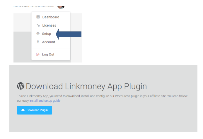 Go to setup download plugin